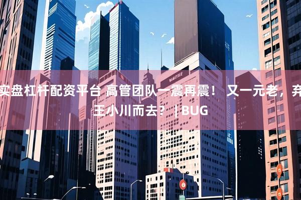 实盘杠杆配资平台 高管团队一震再震！ 又一元老，弃王小川而去？ | BUG